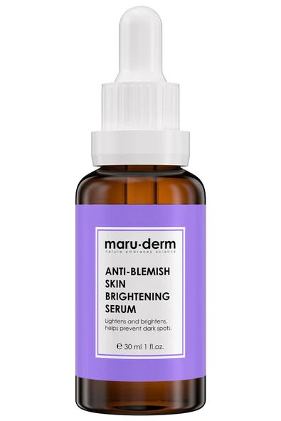 MARU.DERM Leke Karşıtı Ve Beyazlatıcı Cilt Bakım Serumu  Alpha Arbutin %2 Niacinamide %5  30 ml