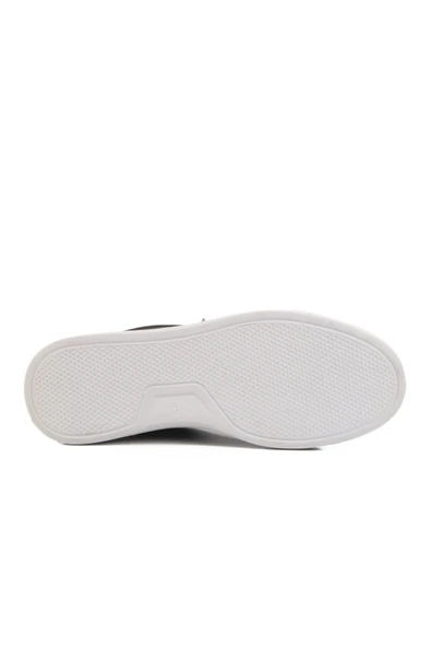Ayakmod Siyah Beyaz Hakiki Deri Erkek Sneaker Premium 2040 M - 5