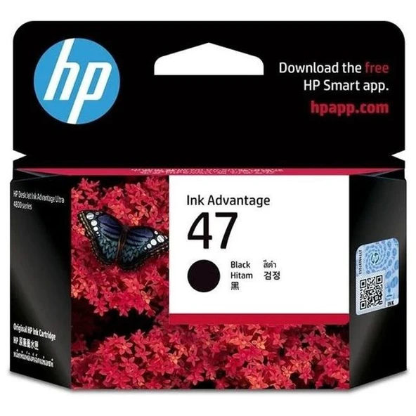 HP 6ZD21AE (47) SIYAH MUREKKEP KARTUSU 1.300 Sayfa