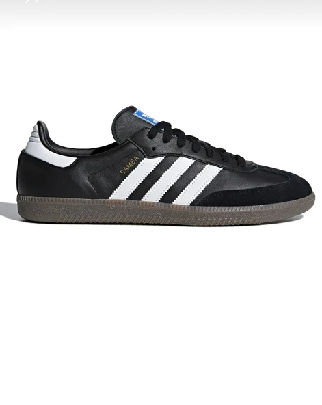 Adidas samba siyah beyaz yeni sezon bayan sneaker
