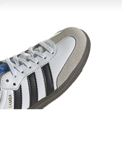 Adidas  samba  Beyaz Siyah  sneaker - 3