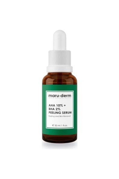 MARU.DERM Maruderm Aha %10 + Bha %2 Peeling Maske Cilt Bakım Serumu 30 Ml (W)