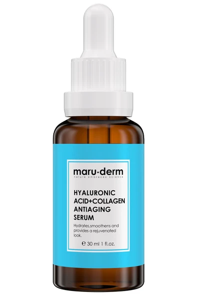 MARU.DERM STD Hyalüronik Asit & Kolajen Cilt Bakım Serumu 30 ml Klasik
