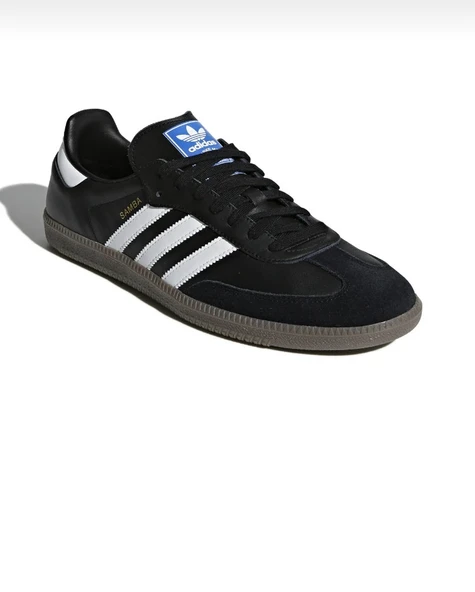 Adidas samba siyah beyaz yeni sezon bayan sneaker - 3