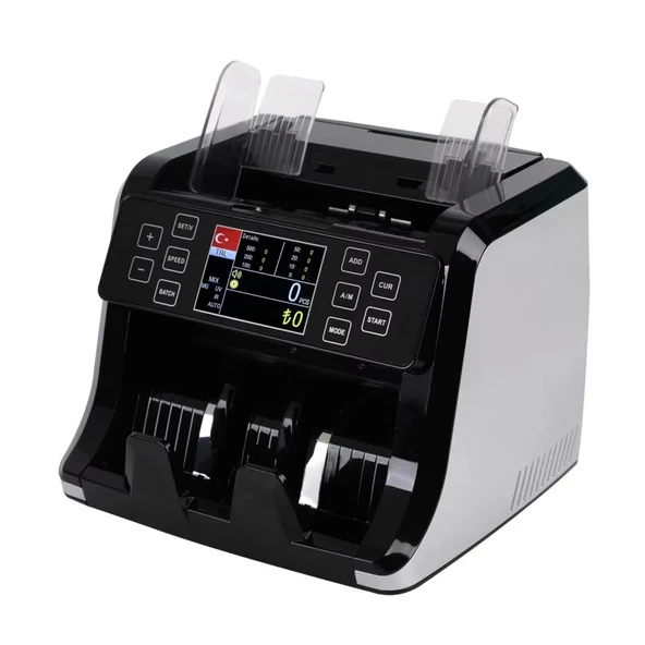 HMS 110 Üstten Beslemeli Ofis Tipi Para Sayma Makinesi - Resim 2