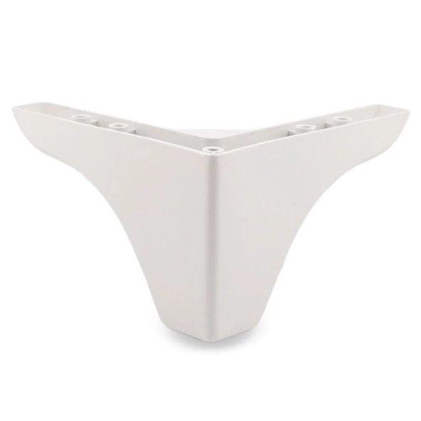 Bellona Rose Berjer Mobilya Kanepe Sehpa Puf Koltuk Ayağı 9.5 Cm Beyaz Baza Ayakları (4 ADET) - 6