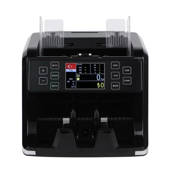 HMS 110 Üstten Beslemeli Ofis Tipi Para Sayma Makinesi ürün görseli