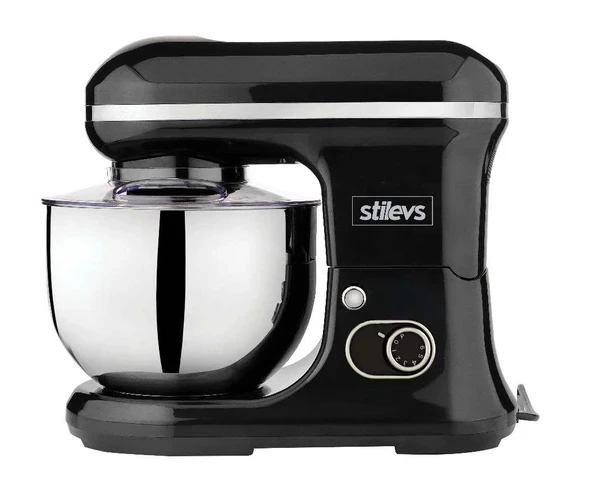 Stilevs Maxi Chef 2000 Standlı Mikser 5 Litre 1500 Watt - Siyah