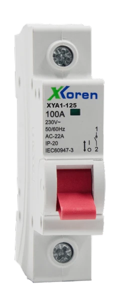 Xkoren 1P 125A Yük Ayırıcı Anahtar (Isolator)