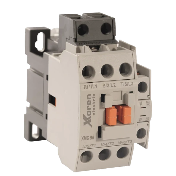 Xkoren 3P AC Tip 220V 4kW 1NC 9A M Serisi Mini Kontaktör