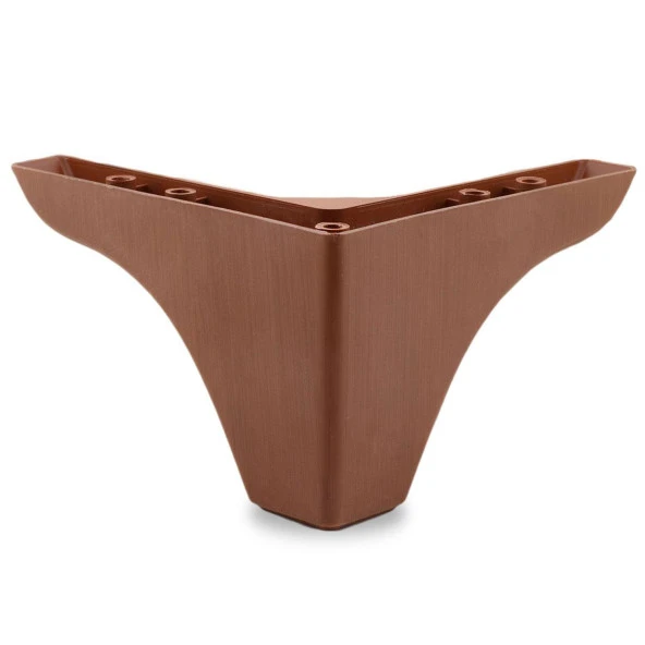 Rose Lüks Mobilya Kanepe Tv Ünitesi Koltuk Ayağı 9.5 Cm Ahşap Desenli Baza Ayakları (4 ADET) - 6