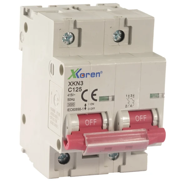 Xkoren 3kA 2P C Tipi 80A H Serisi Otomatik Sigorta