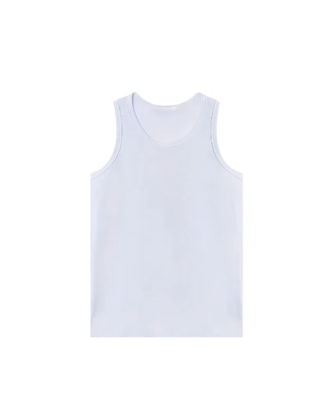 Premium Fitilli Streetwear Atlet Beyaz - 2