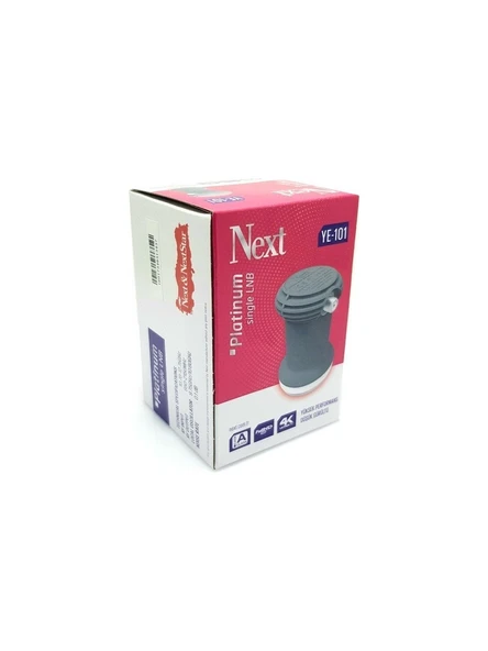 Next Ye-101 Platinum Single Tek Çıkışlı Lnb 0.1 dB 4k Uhd