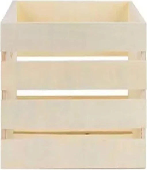 KUZELA Ahşap Dekoratif 4lü Kasa. - 2