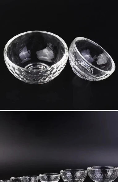 Yapay Kristal Cam Kase - 6cm - 10