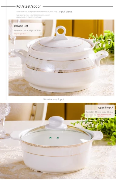 Seramik Yemek Takımı - 15 cm Erişte Kasesi - 11