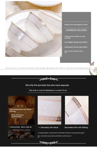 Seramik Yemek Takımı - 10 Çift Yemek Çubuğu - Resim 7