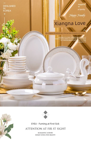 Seramik Yemek Takımı - 10 Çift Yemek Çubuğu - Resim 6