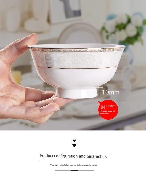 Seramik Yemek Takımı - 10 Çift Yemek Çubuğu - Resim 9