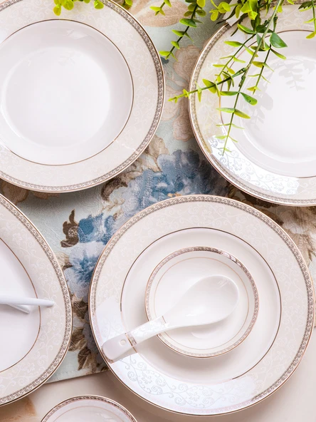 Seramik Yemek Takımı - 10 Çift Yemek Çubuğu - Resim 4