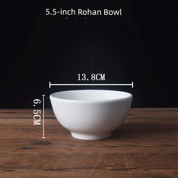 Beyaz Kalınlaştırılmış 5.5 inç Rohan Kase