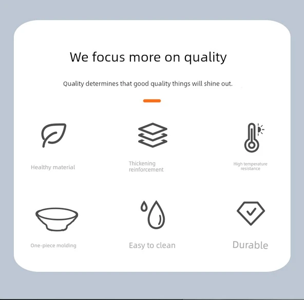 Melamin Noodle Kasesi - 8 inç Turuncu Beyaz [A5 melamin] - 8