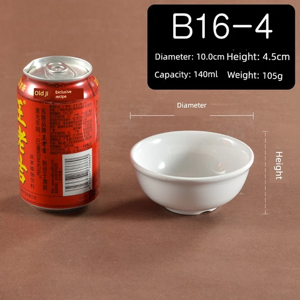 A5 Melamin Çorba Kasesi - 10 cm - B16-4