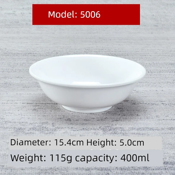 A5 Melamin Balık Kasesi - 15,2 cm - 5006