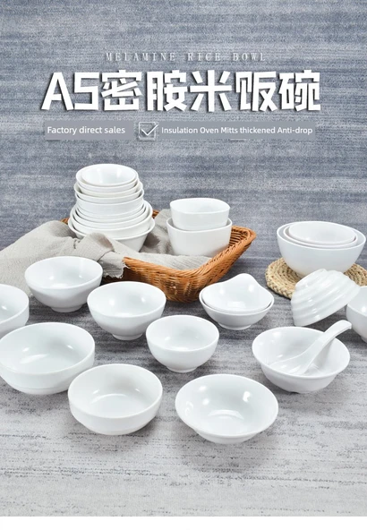 A5 Melamin Çorba Kasesi - 12,7 cm - K-5005 - Resim 5