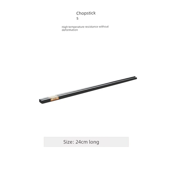 Desenli Porselen Yemek Çubukları - 24 cm