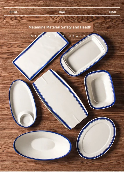 Retro Melamin Kase - 6 inç - 223160 - 9