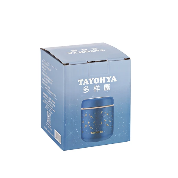 Mini Paslanmaz Çelik Çorba Termosu - Mavi - 530ml - 5