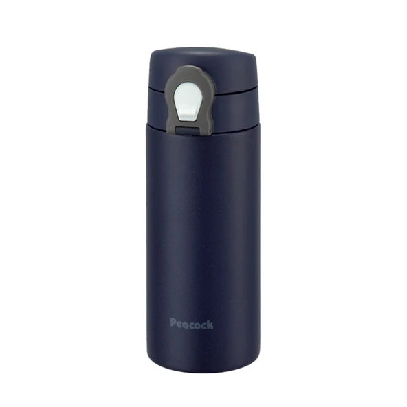 Paslanmaz Çelik Termos Bardak - 350ml - Koyu Mavi