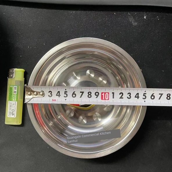 Paslanmaz Çelik Çorba Kasesi - 15.4cm Ağız Çapı