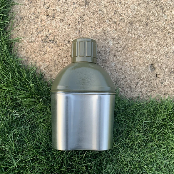Çift Katmanlı Termos - 0.8L - Kaşıklı - 11