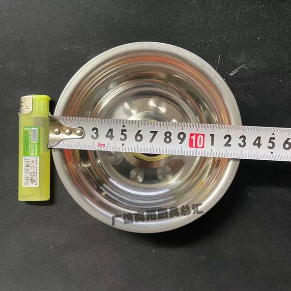 Paslanmaz Çelik Çorba Kasesi - 13.1cm Ağız Çapı