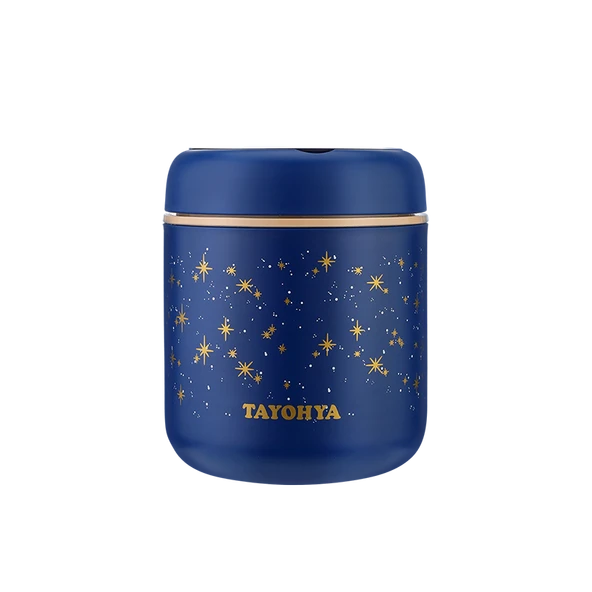 Mini Paslanmaz Çelik Çorba Termosu - Mavi - 530ml