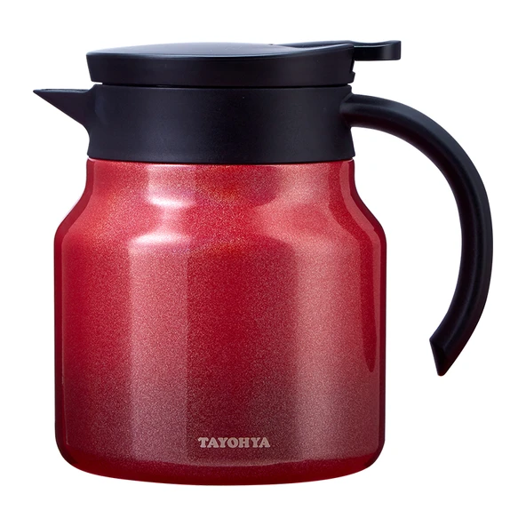Paslanmaz Çelik Termos - Kalp Atışı Kırmızısı - 800ml