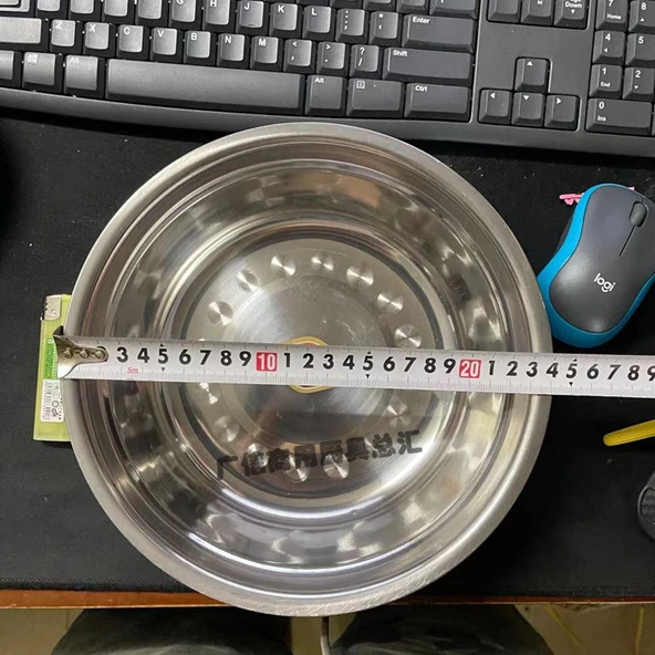 Paslanmaz Çelik Çorba Kasesi - 24.1cm Ağız Çapı