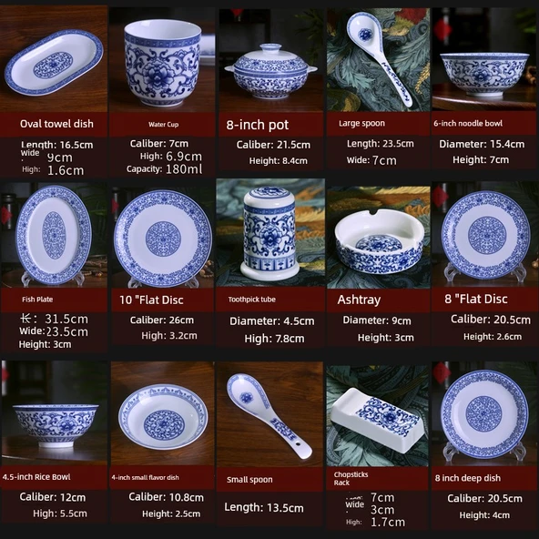 Ruyi Şakayık 7 inç Derin Tabak - 4
