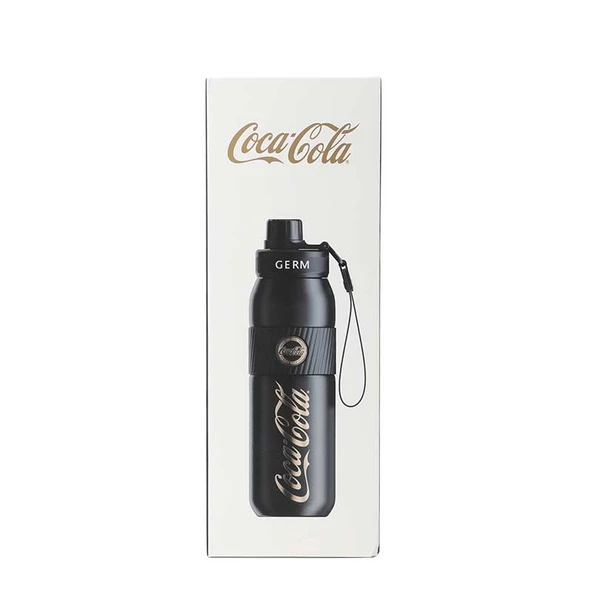 Coca-Cola Temalı Termos Bardak - 580ml - Siyah - 7