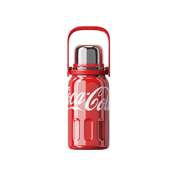 Coca-Cola Temalı Termos Bardak - 800ml - Kırmızı