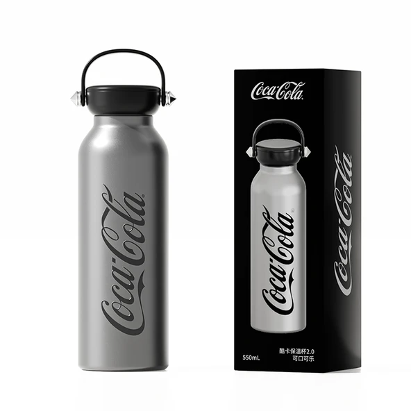 NONOO Coca-Cola 2.0 Termos Bardak 550ml - Siyah