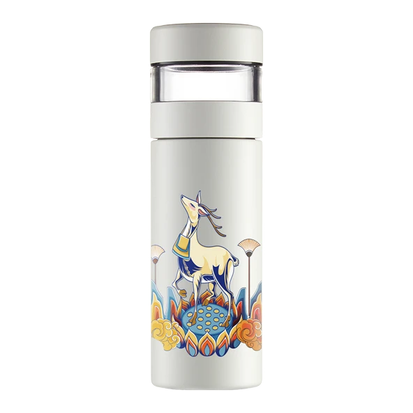 Çay ve Su Ayırma Bardağı - 420ml - Beyaz