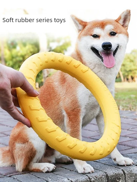 EVA Yumuşak Frizbi Köpek Oyuncağı - Resim 2