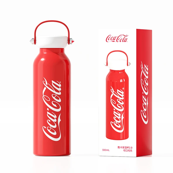 Coca-Cola NS550K3 Termos Bardak 2.0 - 550ml - Kırmızı