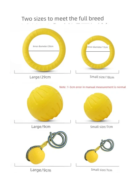 EVA Yumuşak Frizbi Köpek Oyuncağı - Resim 5