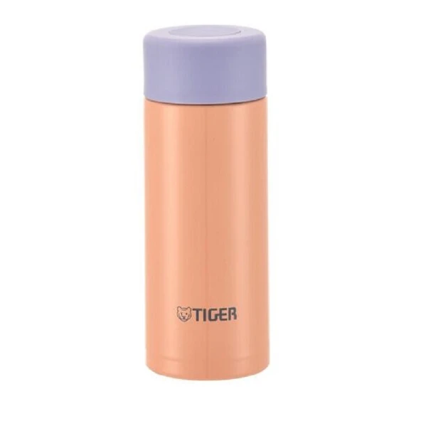 Hafif Paslanmaz Çelik Cep Termosu - 120ml - Greyfurt Turuncu
