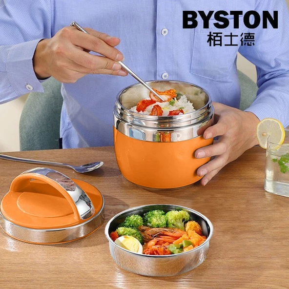 1.5L Paslanmaz Çelik Termal Yemek Kutusu - Turkuaz Yeşili - 4